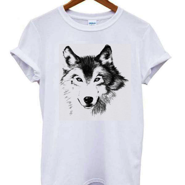 topshop wolf shirt