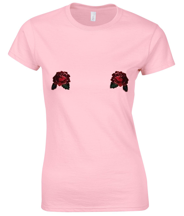 shirts with roses