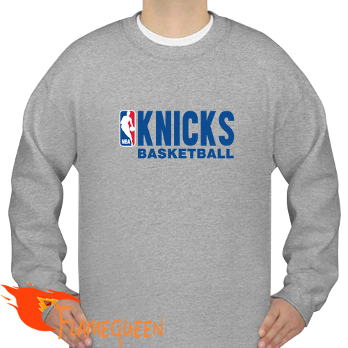 knicks basketball sweater