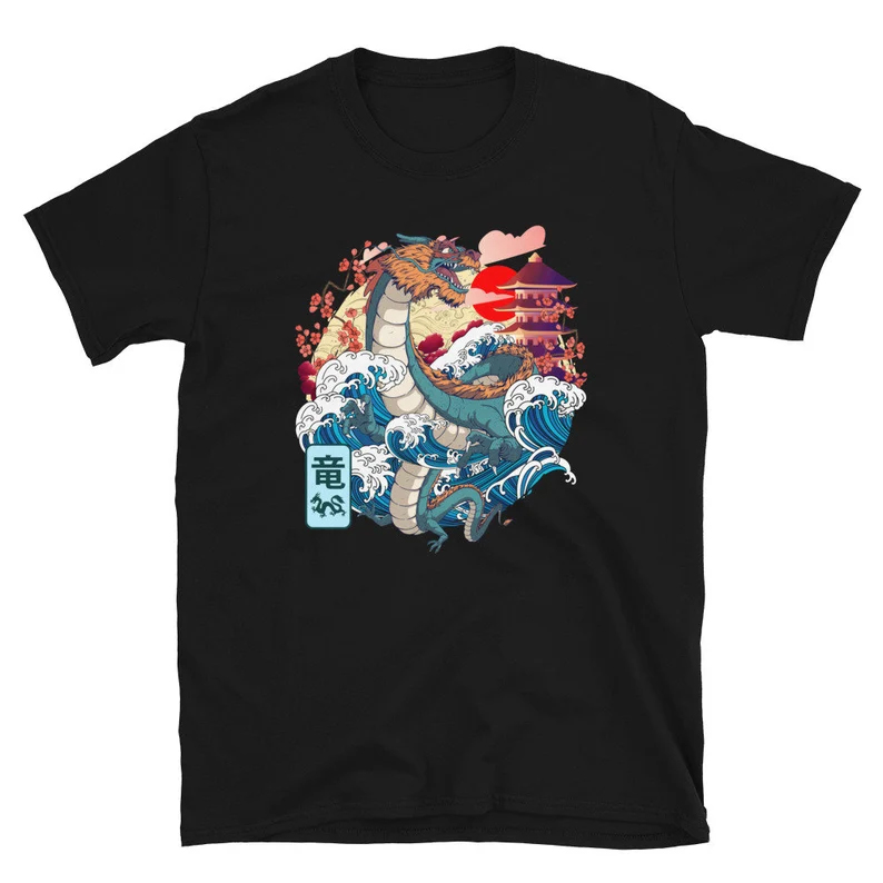 Japanese Chinese Dragon Shirt